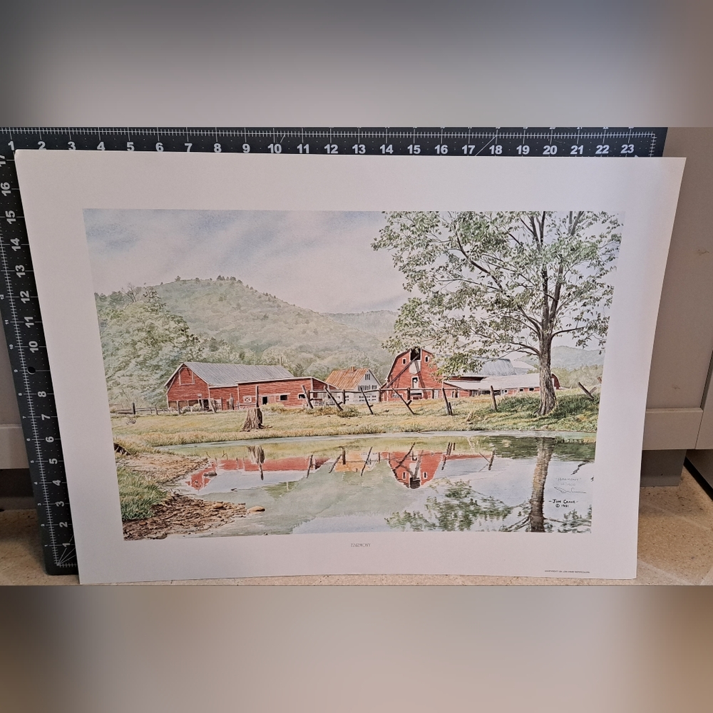 Jon Crane Harmony Handsigned and Numbered Art Print